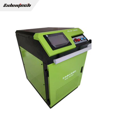 Máquina de soldadura portátil 1070nm do ponto do laser da fibra do OEM - refrigerar de água 1080nm