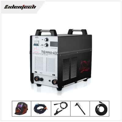 Fase de aço inoxidável TIG Welder 380V da máquina de soldadura 3 do Mosfet 400Amps