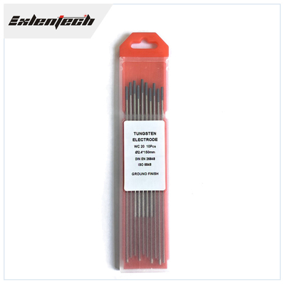 Ce 3/32&quot; do cinza WC20 TIG Welding Tungsten Electrodes 2% X 7&quot; 10Pcs
