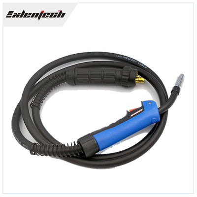 Tipo acessórios de 15AK Binzel da máquina de soldadura tocha do Euro de um Mig de 3 medidores