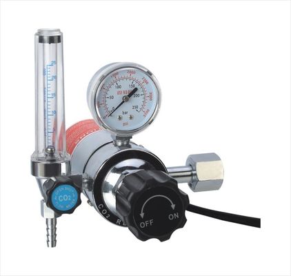 Chrome chapeou o regulador do CO2 das peças sobresselentes da máquina de soldadura da capota com o calefator 36v