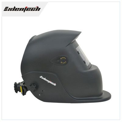 Capacete de solda de escurecimento do auto preto das peças sobresselentes DIN15 da máquina de solda