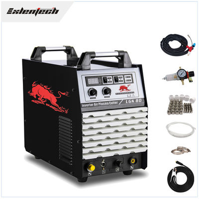 Cortador portátil 80A do plasma do CNC do inversor que corta 30mm trifásicos